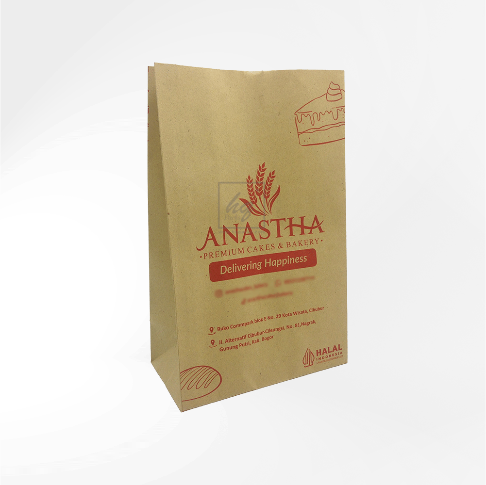 Paper bag Non handle – Kraft